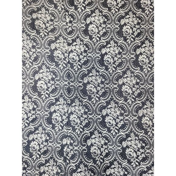 Vintage Liz Claiborne Women's Sz 12 Floral Brocade 5 Button Vest Literary Gothic - Picture 3 of 7